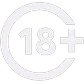 Over-18s only gambling notice