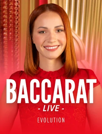 Baccarat Lobby streamed by Evolution