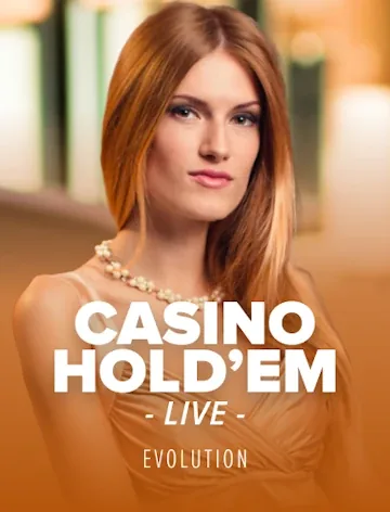 Casino Hold'em, a Evolution table on our floor