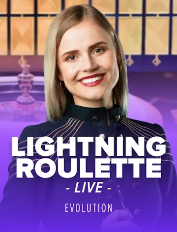 Lightning Roulette spun by Evolution at Spinfin Casino