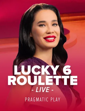 Lucky 6 Roulette, a Pragmatic Play Live roulette wheel